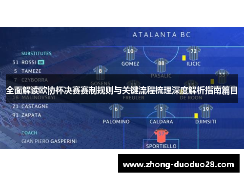 全面解读欧协杯决赛赛制规则与关键流程梳理深度解析指南篇目 全面解读欧协杯决赛赛制规则与关键流程梳理深度解析指南篇目